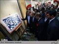 افتتاح نمایشگاه عکس آغاز عصر نفت با حضور رئیس مجلس/رونمایی از تمبر اختصاصی مسجدسلیمان بعد از ۱۰۶ سال